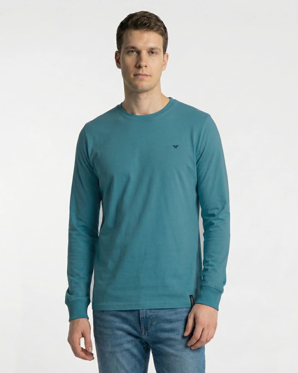 TAVERNITI REMERA VESUBIO DE ALGODON MANGA LARGA