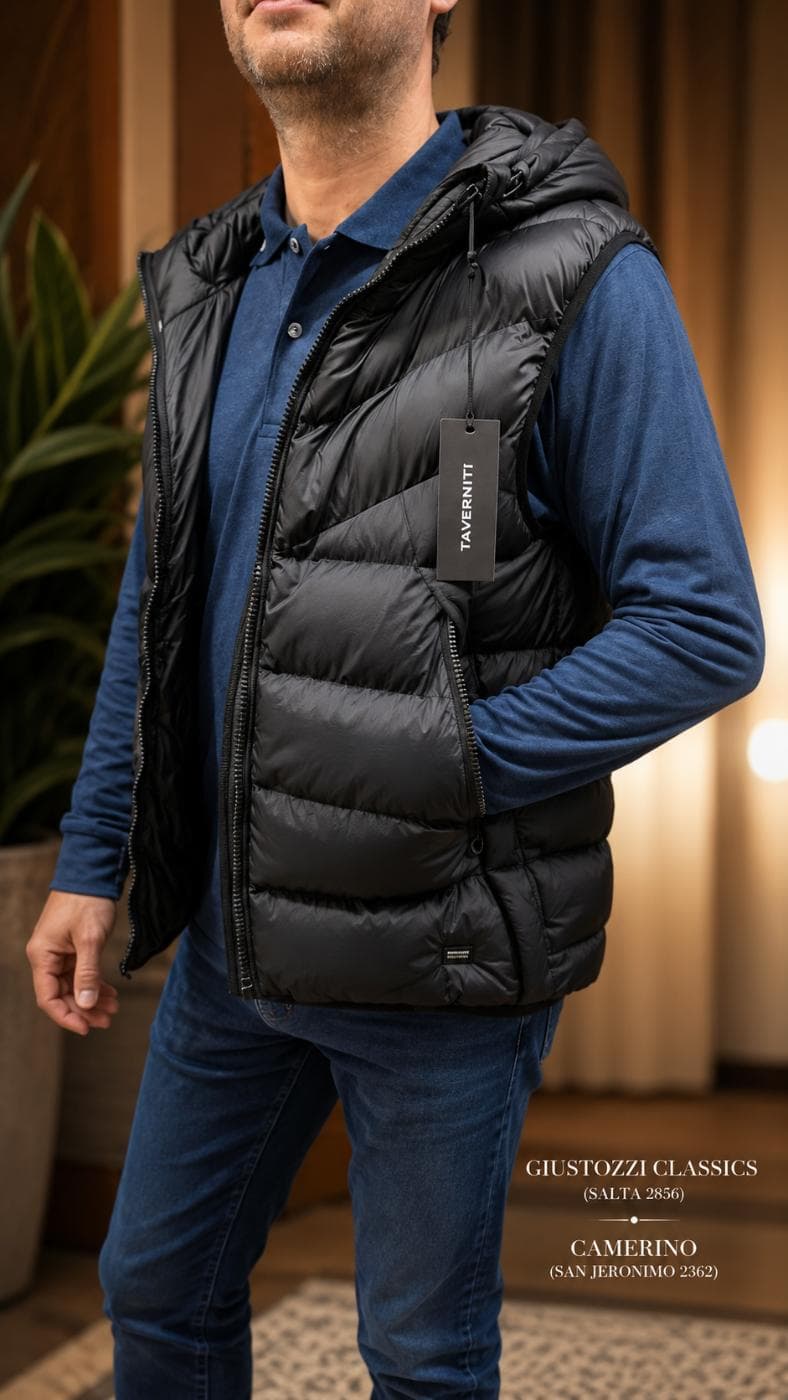 Taverniti Puffer Vest