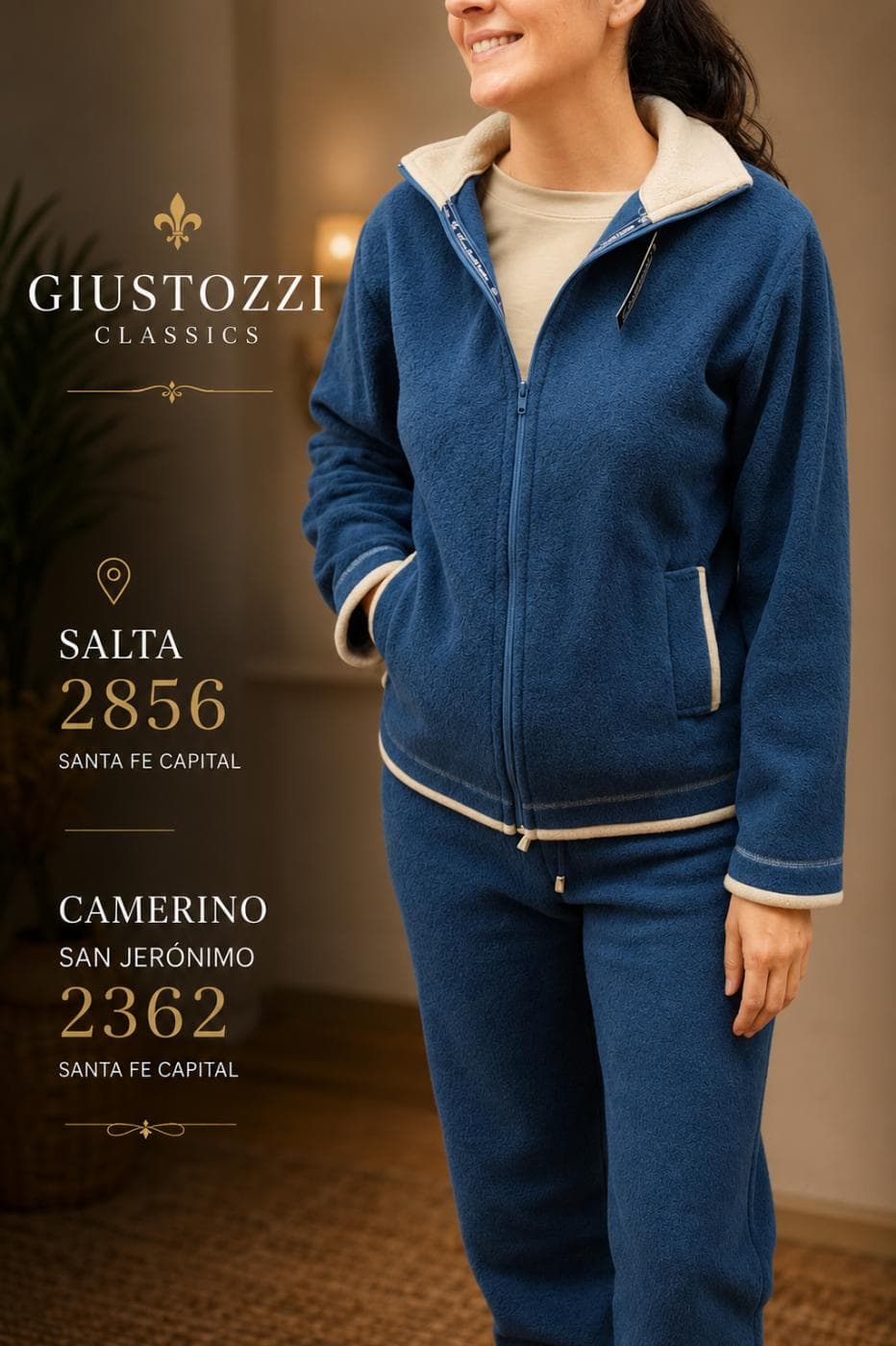 Conjunto Towel Dama (doble friza)